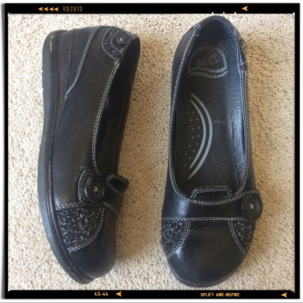 Dansko Black Slip-on Loafer Size 36
